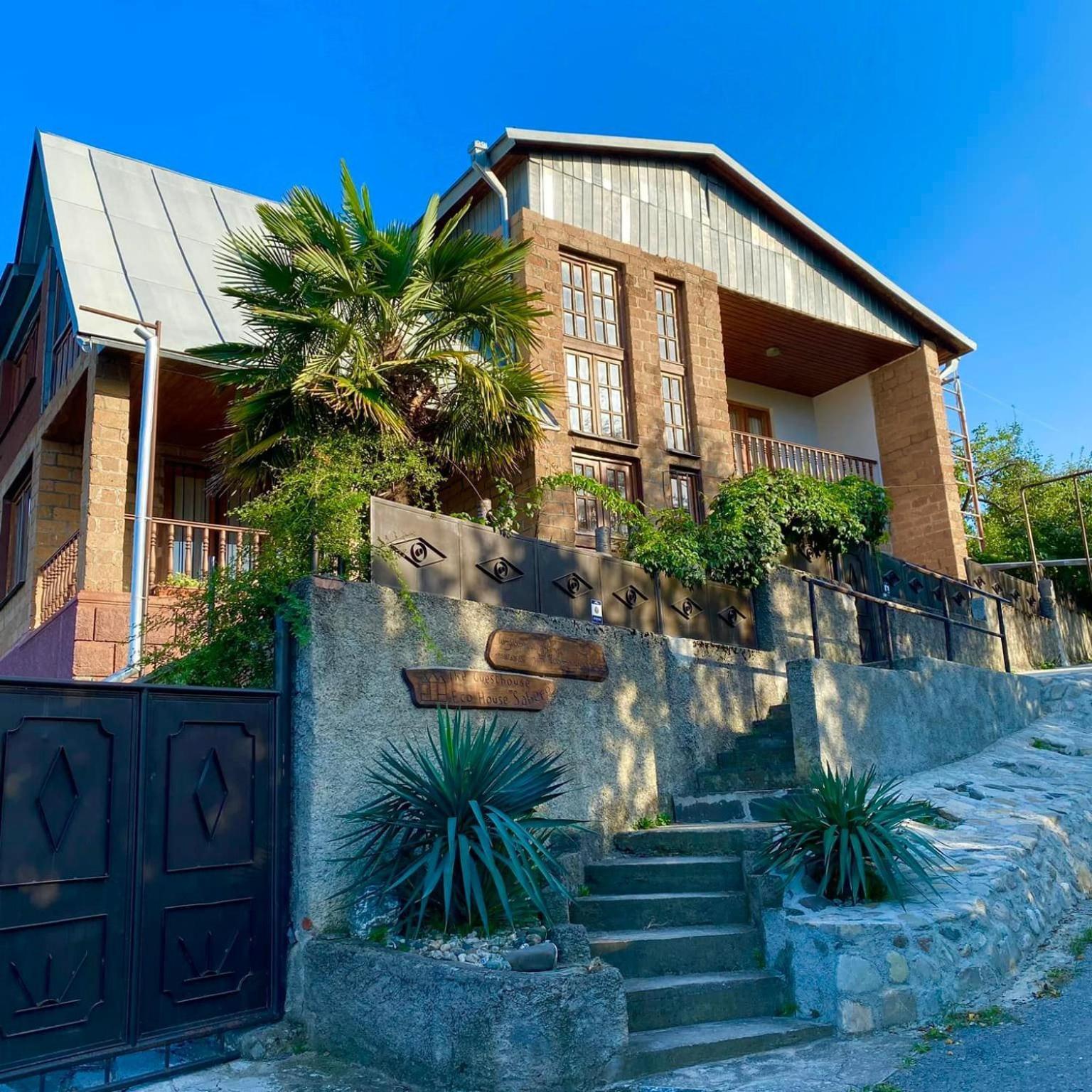 Eco House Sabero Hotel Akhmeta Exterior photo